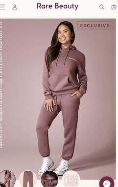 Rare Beauty Sweat Pants SZ M Women’s Rose Pants New Without Tags